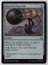 Steel Wrecking Ball (Foil)
