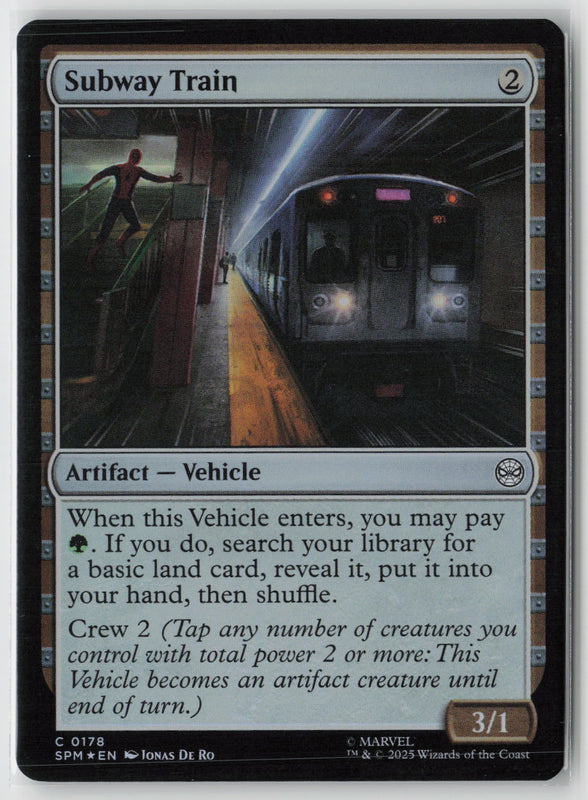 Subway Train (Foil)