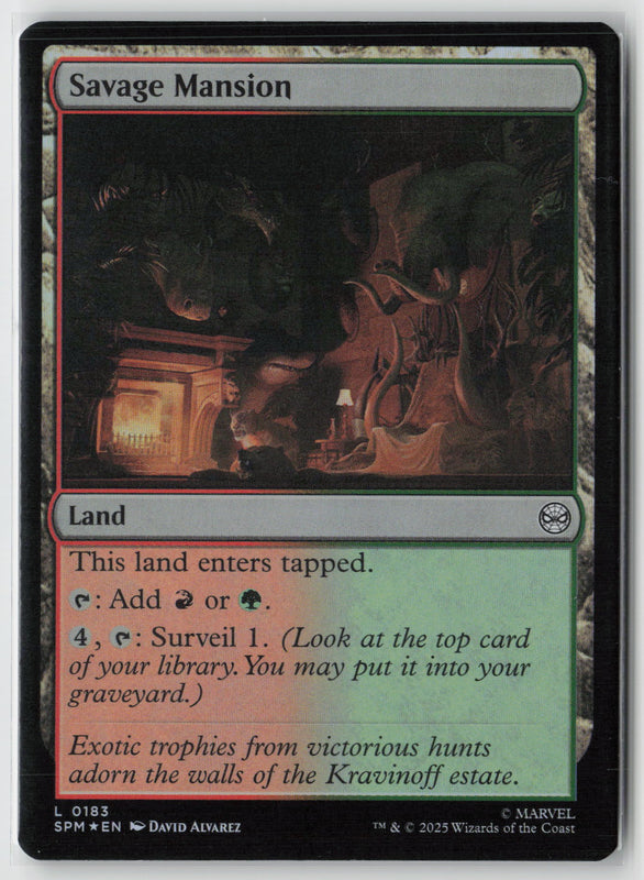 Savage Mansion (Foil)