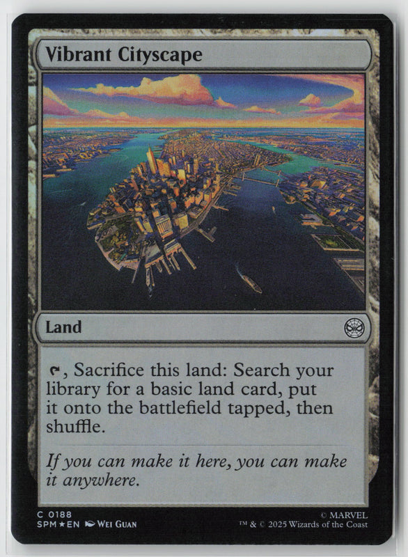 Vibrant Cityscape (Foil)