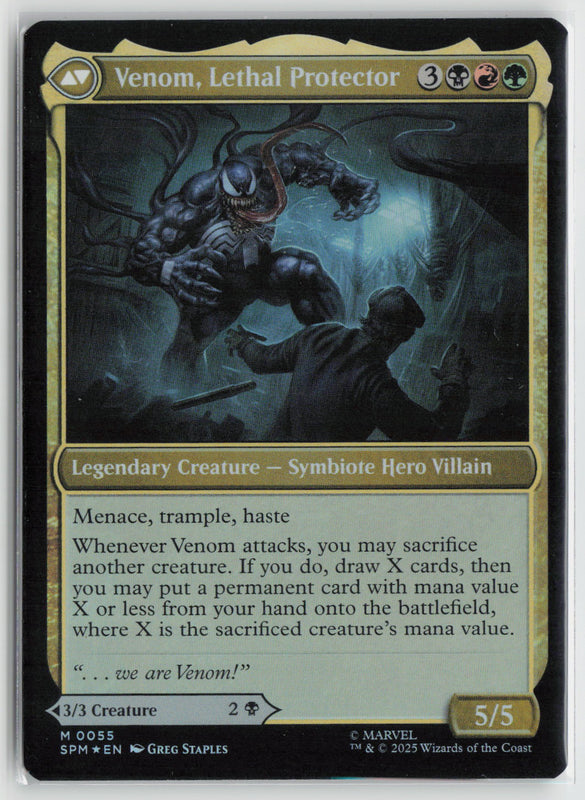 Eddie Brock // Venom, Lethal Protector (Foil)