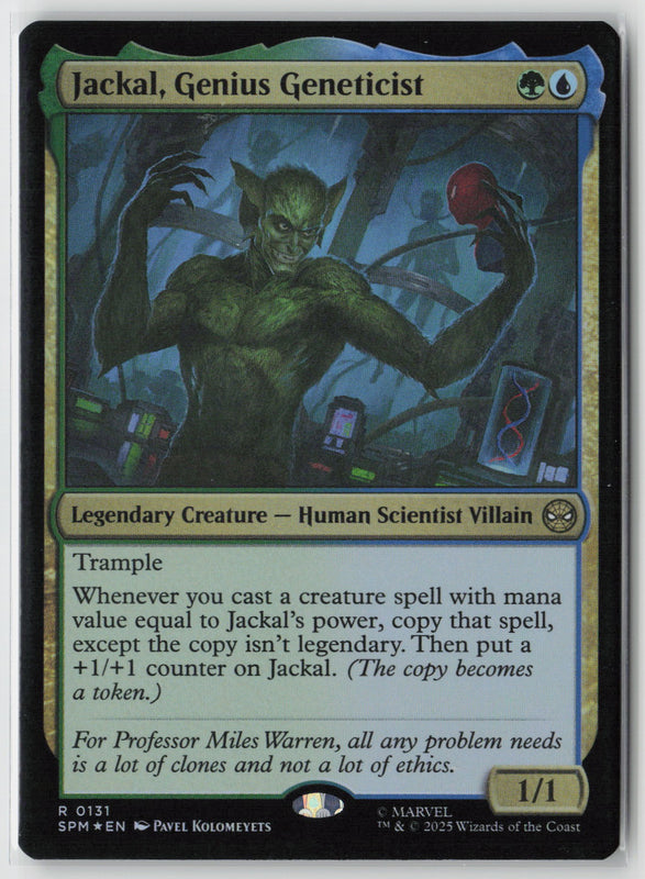 Jackal, Genius Geneticist (Foil)