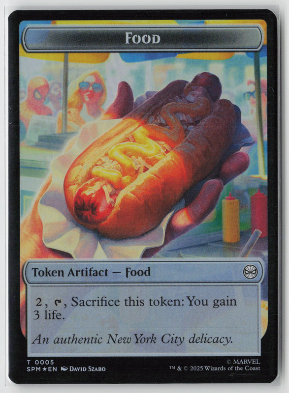 Food // Robot Double-Sided Token (Foil)