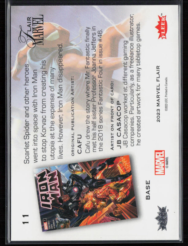 11 Scarlet Spider Base