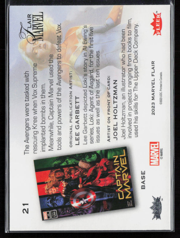 21 Captain Marvel Base