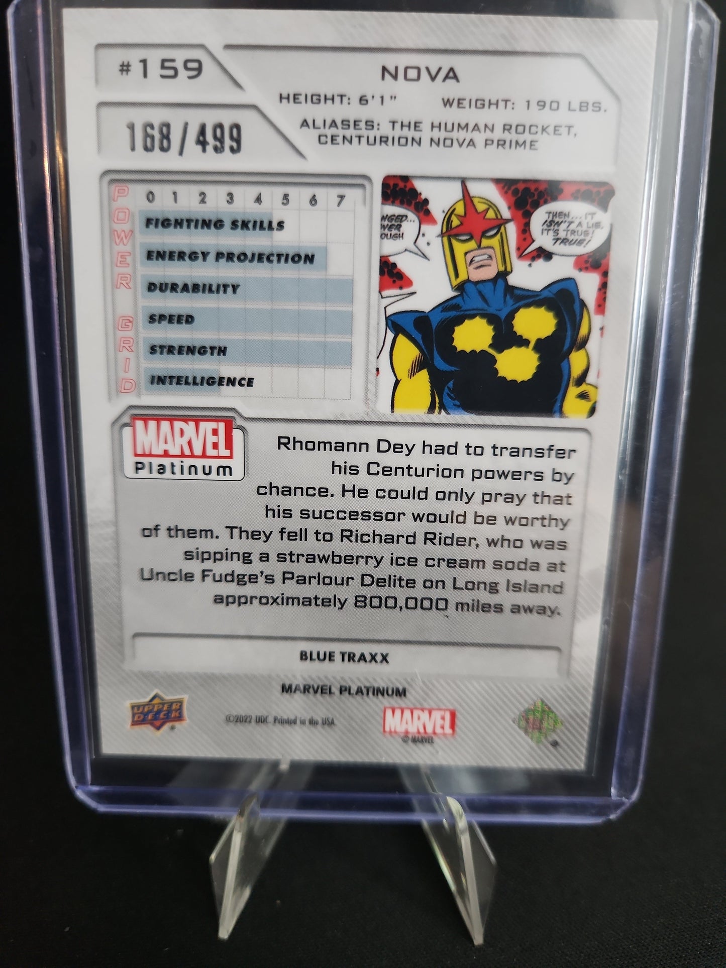 Blue Traxx #159 Nova (168/499)