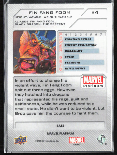 4 Fin Fang Foom Base