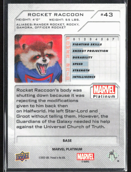 43 Rocket Raccoon Base