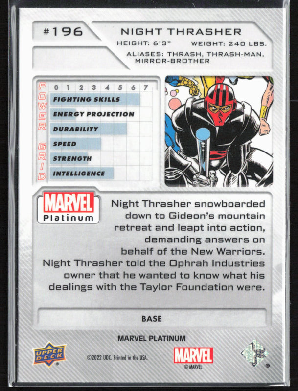 196 Night Thrasher Base - High Series