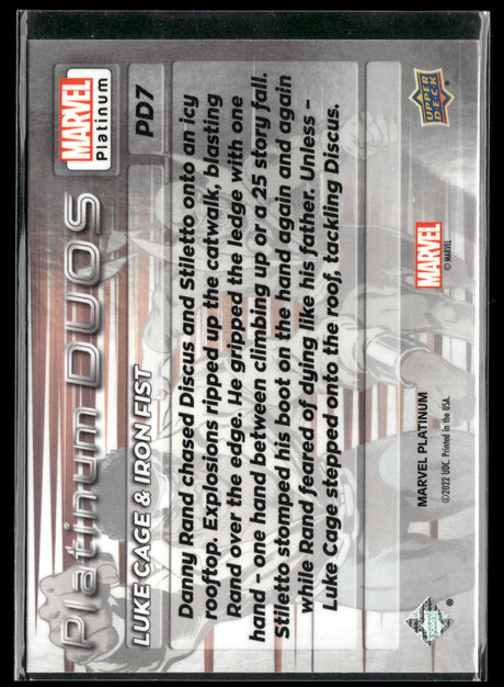 PD7 Luke Cage/Iron Fist Platinum Duos