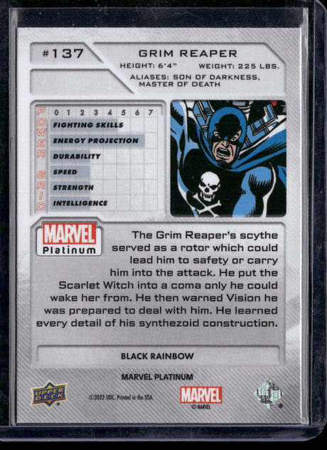 137 Grim Reaper Black Rainbow - High Series