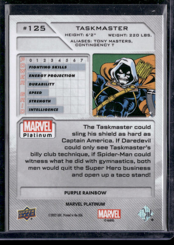125 Taskmaster Purple Rainbow - High Series
