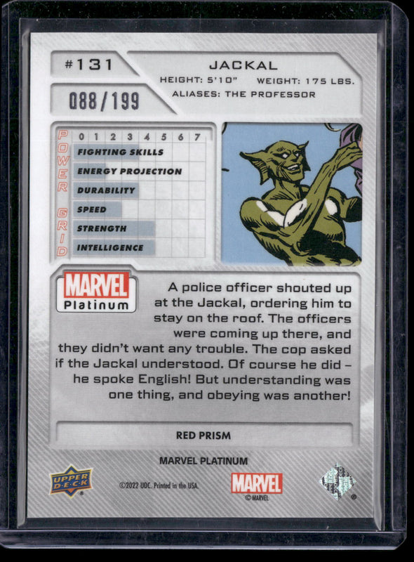 131 Jackal Red Prism - High Series 088/199