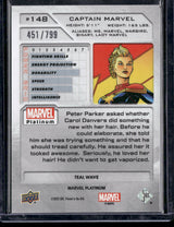 148 Captain Marvel Teal Wave - High Series 451/799