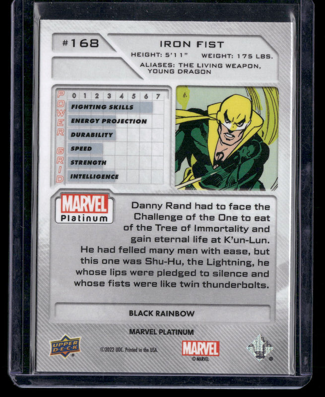 168 Iron Fist Black Rainbow - High Series