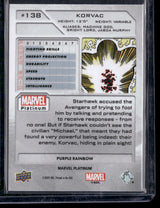 138 Korvac Purple Rainbow - High Series