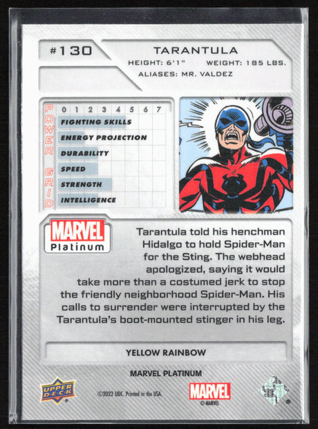 130 Tarantula Yellow Rainbow - High Series