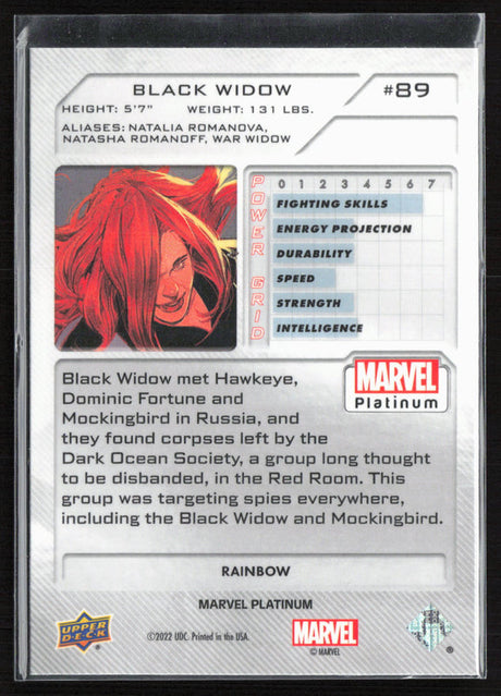 89 Black Widow Rainbow
