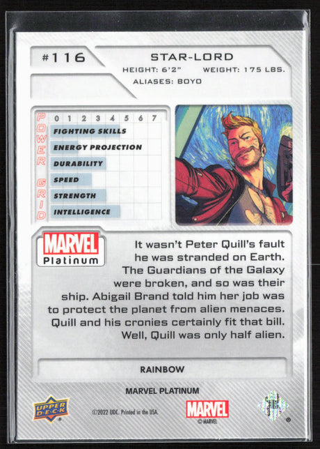 116 Star-Lord Rainbow- High Series