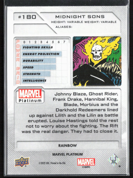 180 Midnight Sons Rainbow- High Series