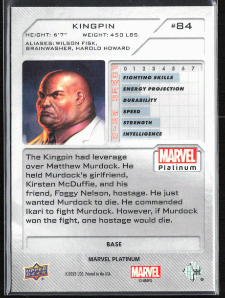 84 Kingpin Base