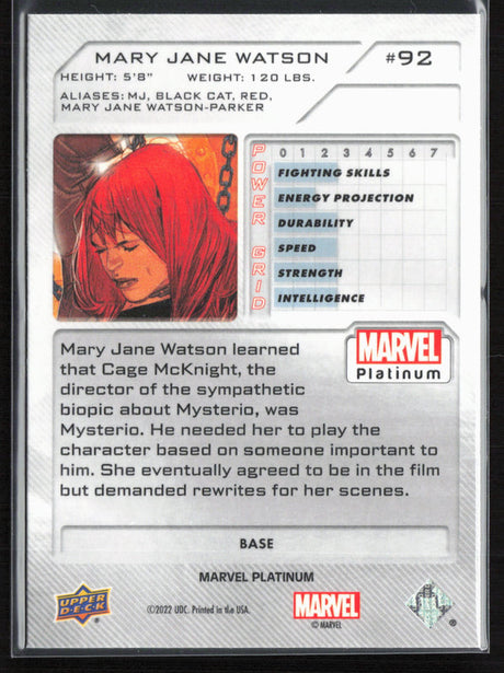 92 Mary Jane Watson Base