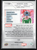108 Marvel Girl Base - High Series