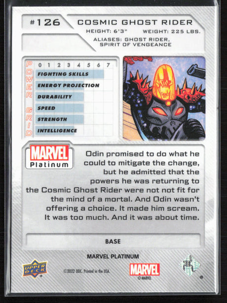 126 Cosmic Ghost Rider  Base - High Series