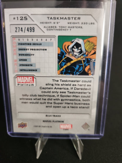 Blue Traxx #125 Taskmaster (274/499)