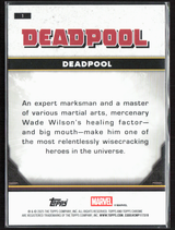 1 Deadpool - Base - Comic Accurate