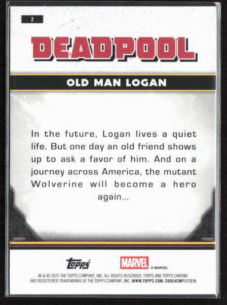 2 Old Man Logan - Base - Comic Accurate