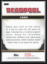 3 Cable - Base - Comic Accurate
