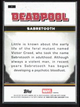 7 Sabretooth - Base - Comic Accurate