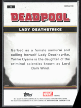 13 Lady Deathstrike - Base - Comic Accurate Refractor