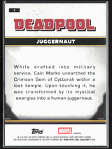 9 Juggernaut - Base - Comic Accurate