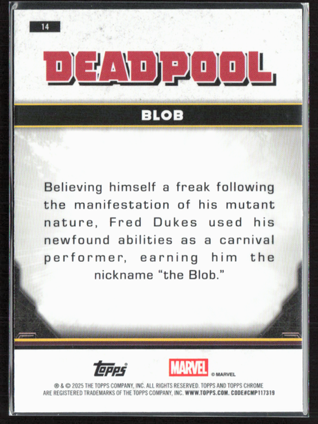 14 Blob - Base - Comic Accurate