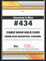 CB-6 Wolverine - Comic Book Gold Refractor