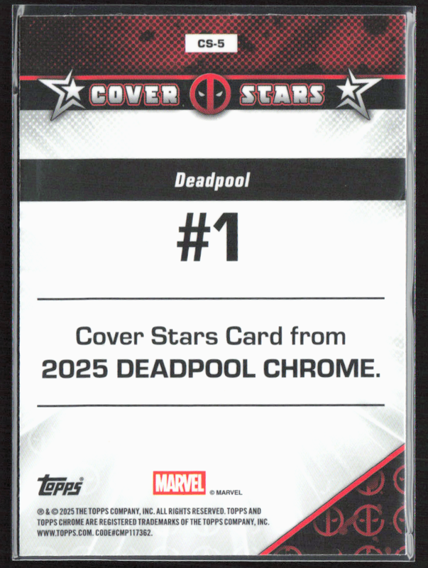 CS-5 Deadpool #1 - Cover Stars Refractor