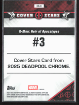 CS-9 X-Men: Heir of Apocalypse #3 - Cover Stars Refractor