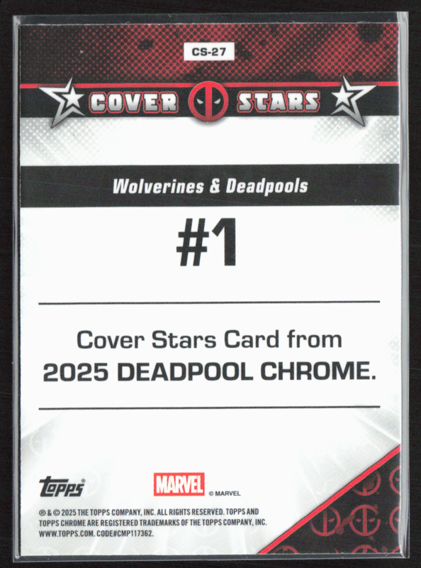 CS-27 Wolverines & Deadpools #1 - Cover Stars Refractor
