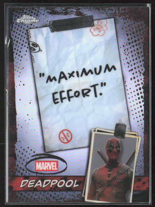WM-01 Deadpool - Well You Got Nothing To Say Mouth Refractor