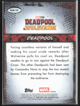 WM-01 Deadpool - Well You Got Nothing To Say Mouth Refractor