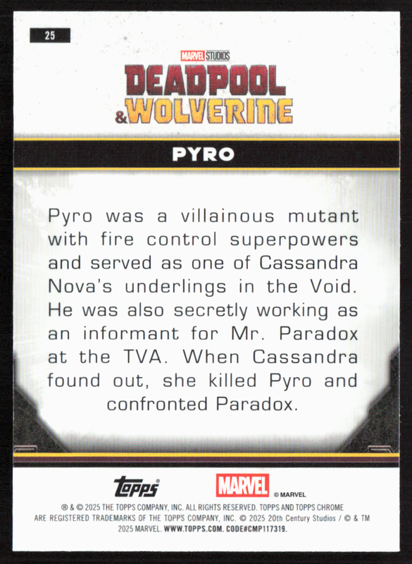 25 Pyro - Base - Characters