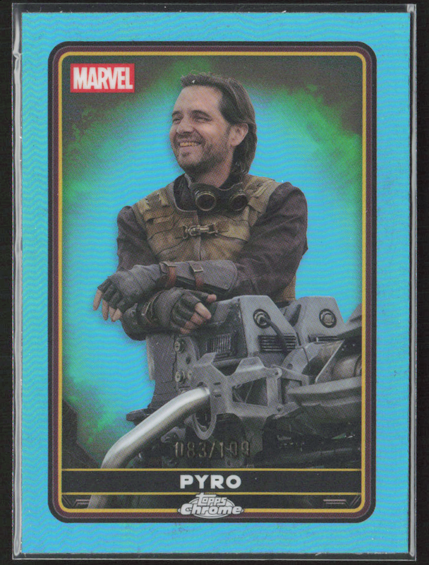 25 Pyro - Base - Characters Aqua Refractor  83/199