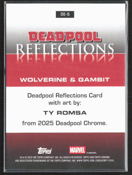DE-5 Wolverine & Gambit - Deadpool Reflections Kaleidoscope  13/25