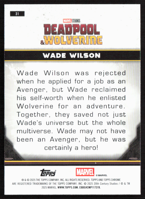 31 Wade Wilson - Base - Characters
