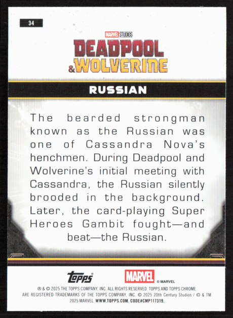 34 Russian - Base - Characters