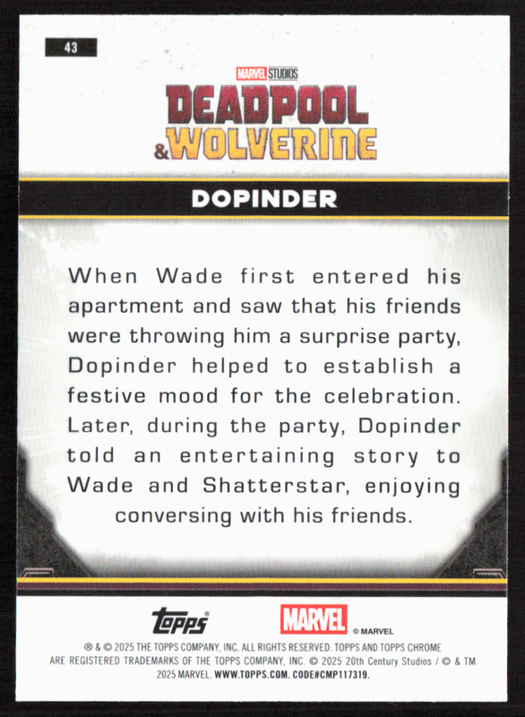 43 Dopinder - Base - Characters