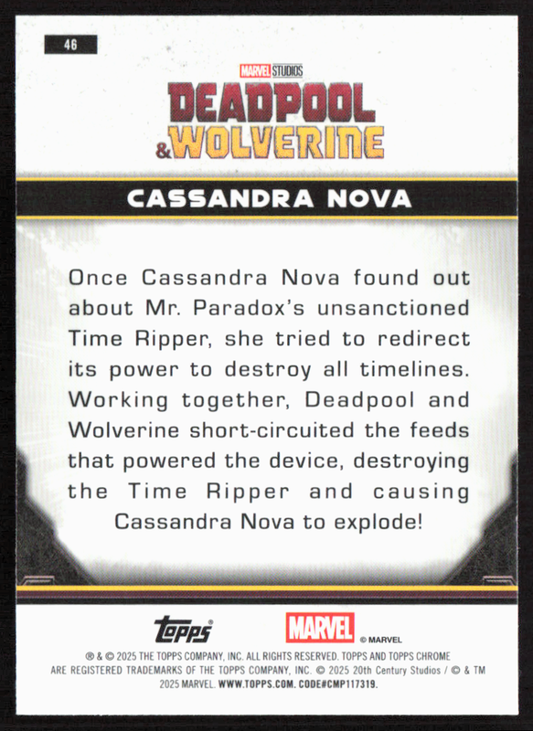 46 Cassandra Nova - Base - Characters