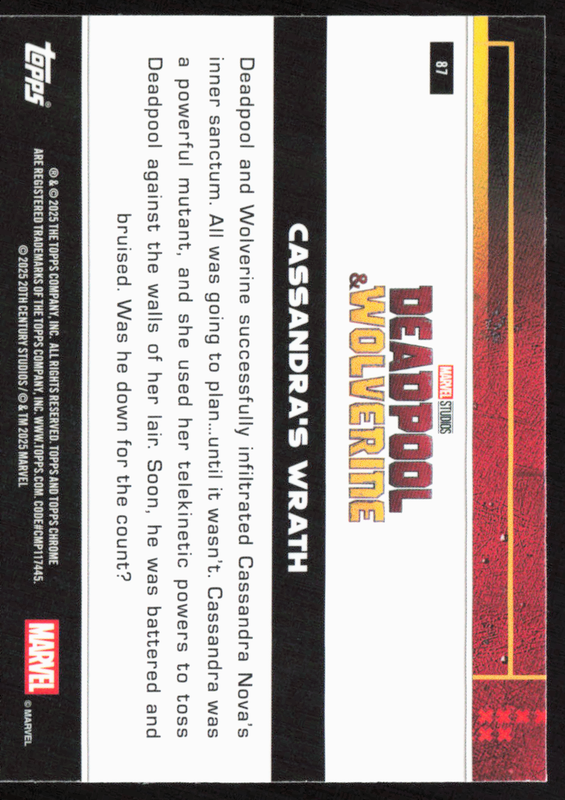 87 Cassandra's Wrath - Base - Multiverse And More